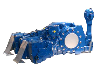 Drive for work machine vehicles